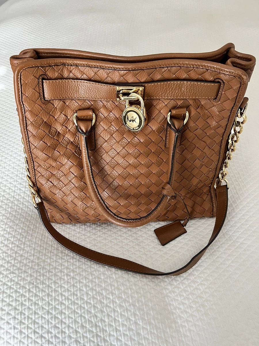 Michael kors 2025 woven handbag