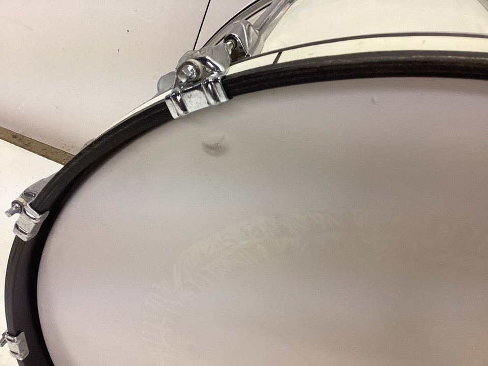 Yamaha 28" Marching Band Bass Drum White eBay