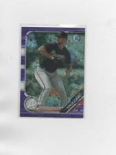 2019 Bowman chrome Kyle Muller Purple Shimmer Refractor  !