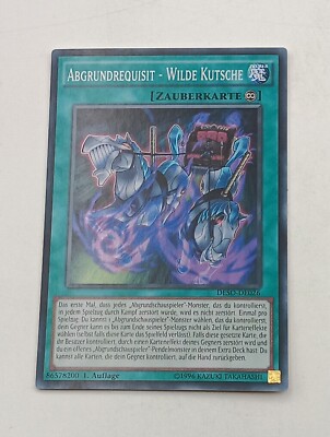 Yu-Gi-Oh Einzelkarte Abgrundrequisit - Wilde Kutsche bespielt