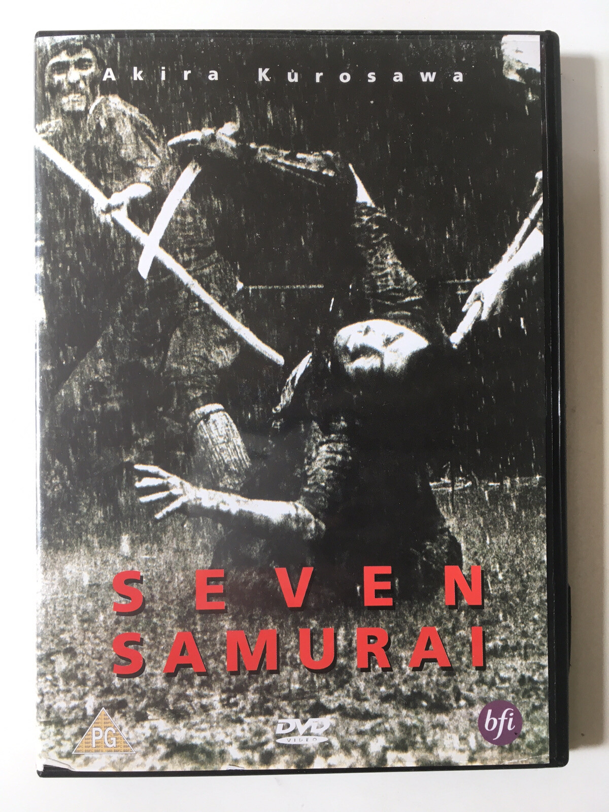 Seven Samurai (BFI DVD  + Booklet **Rare Cover  & Gold Disc**)
