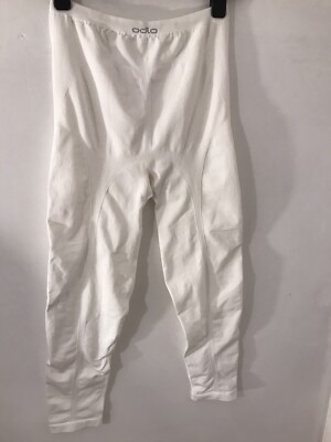 Odlo White ladies Thermo Leggings Size L New