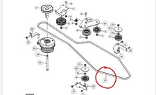 Cinghia Di Trasmissione Per John Deere X115R X135R X155R X155 X166R X130R R