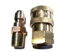 Pressure Washer 1/4 NPT Quick Coupler Disconnect Socket Set  4500 psi