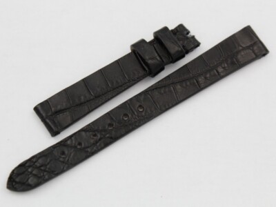 Cinturino Vero Alligatore Donna 12/10mm Hand Made Made italy NUOVO