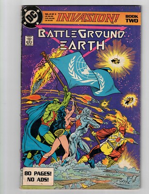 Invastion! Battle Gorund Earth #2 DC Comics Direct Good FAST SHIPPING!