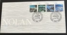 Australia Antarctic Territory FDC 1989  Nolan Antarctic Landscapes