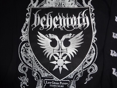 Behemoth Back Patch Backpatch Shape Vader Dimmu Borgir Slipknot Marduk Mgla