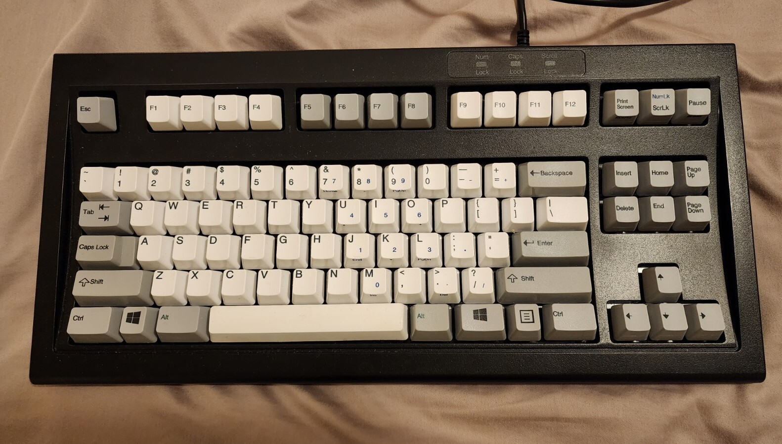 Mini Model M Buckling Spring Tenkeyless Keyboard eBay