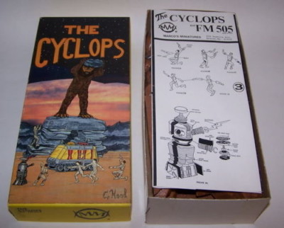 Cyclops FM 505 Resin Model Kit  #52/500 Sci-Fi 1989 Marco Statue Figure Rare NIB