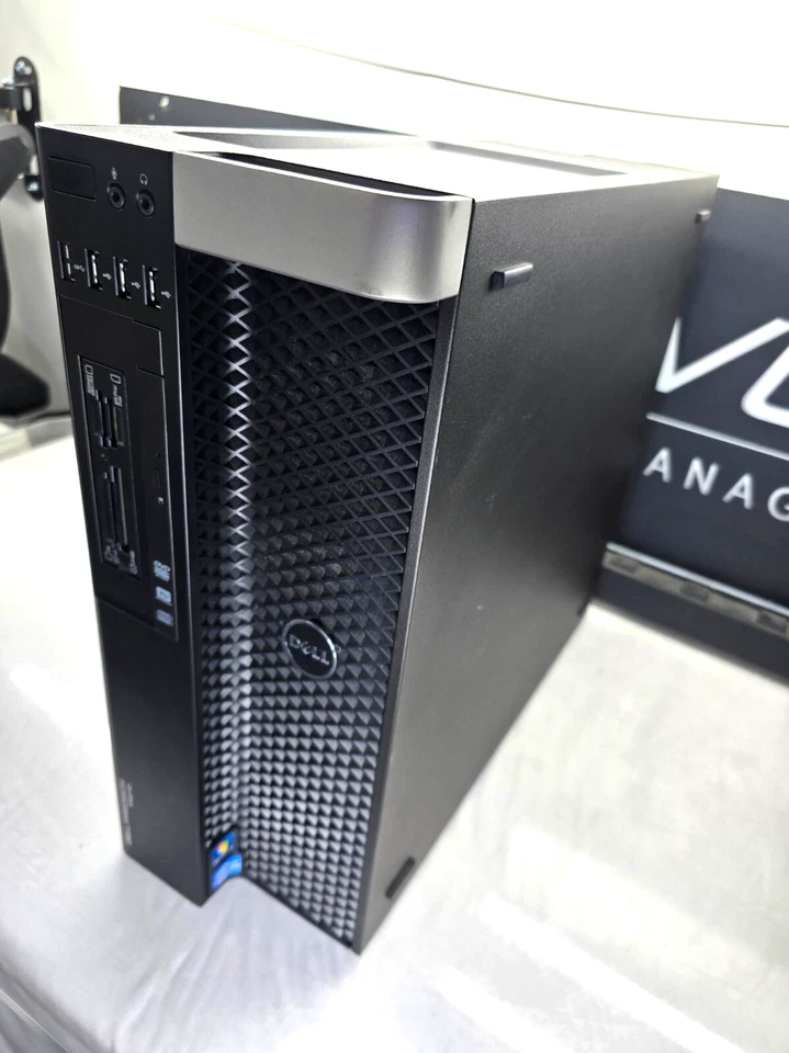 Dell precision T5610 Xeon e5-2603 v2 1.8 GHz 8gb 256gb SSD Nvidia Quadr win11pro - Image 2 of 4