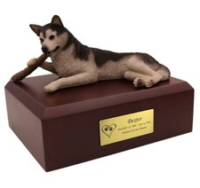 Husky Pet Urn PLATE NOT INCLUDED 