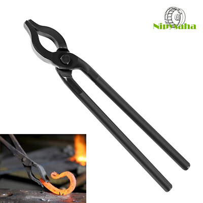 0004930-300 Blacksmith Tongs Forging Tongs for Beginner, Blacksmiths & Farriers