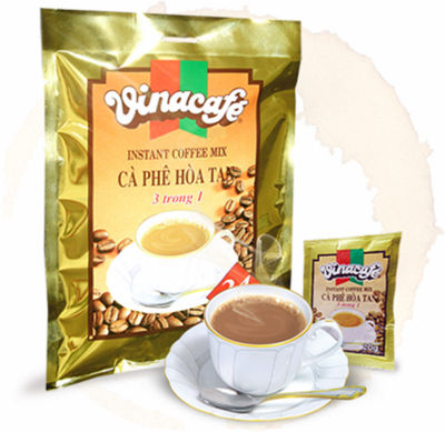 VINACAFE, INSTANT COFFEE, MIX 3 IN 1 ( New ) ( One Box with 20 Bags )