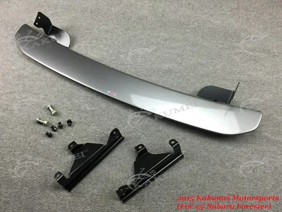KAKUMEI Rear Under Spoiler Sti Style FIT 2014-2018 Subaru Forester SJ 2.0 2.5L - Image 1 of 4