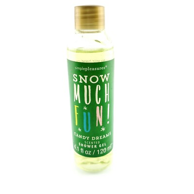 #ad Simple Pleasures Snow Much Fun Candy Dreams Scented Shower Gel USA Seller $13.99