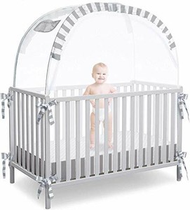 crib pop up safety net