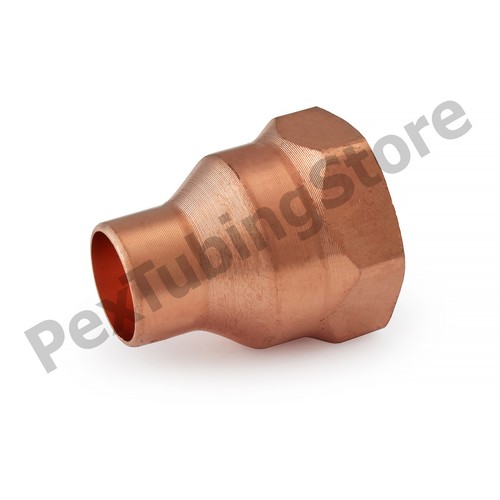 (25) 1/2" C x 3/4" Female NPT Threaded Copper Adapters