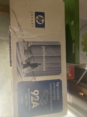 HP 92A LaserJet Toner Cartridge- Black (C4092A)