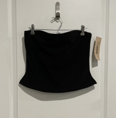 Women's Apostrophe Stretchy Strapless Tank/Tube Top L (14-16) Black