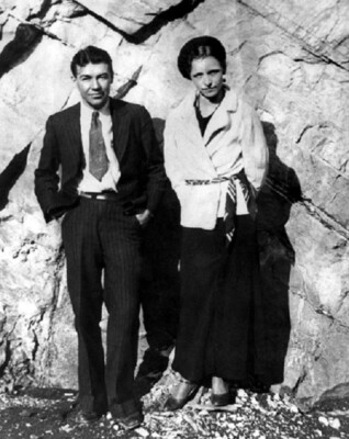 Bonnie and Clyde American Gangster Portrait, Gang 8''x 10'' Photo 114