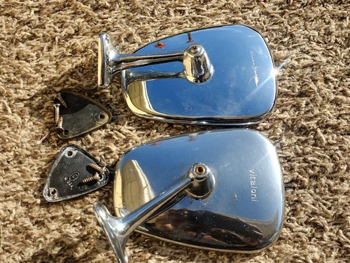 ALFA ROMEO GIULIETTA SPIDER  2600 Chrome wing mirror Fiat Ferrari Vitaloni  GTV
