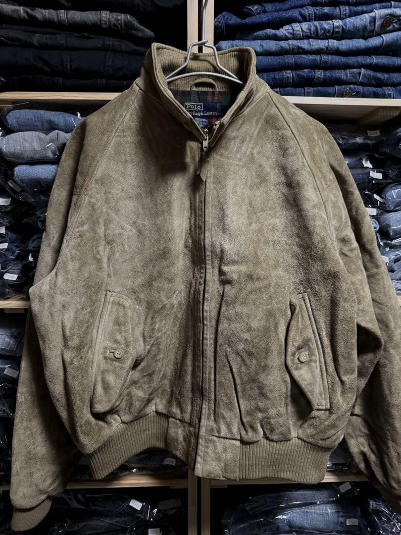 ジャケット・アウター 90s Polo ralph lauren leather swing top ジャケット・アウター 90s Polo Ralph Lauren Leather swing top