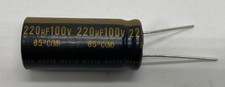 Nichicon UKZ2A221MHM Premium Muse grade electrolytic capacitor 220uf/100V