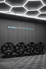 Genuine Range Rover Velar 22" 7015 Alloy Wheels REFURBISHED BLACK x FOUR