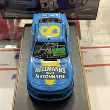 2019 Dale Earnhardt Jr AUTOGRAPHED #8 Hellmann's 1:24th ARC Camaro #1 Of 1,008