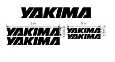 Yakima Rack Fairing Replacement Decals. Lots of Colors! Bike Ski Board Surf. 