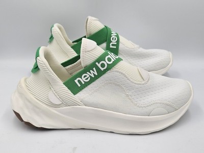 New Balance Roav RMX Women s Size 8 B Running Shoes White Green Sneakers Slip On