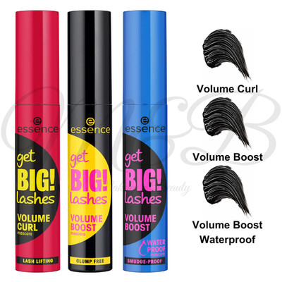 Essence Get BIG Lashes Volume Boost & Volume Curl Mascara *FARBTON WÄHLBAR*