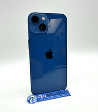 iPhone 13 Blue Back Housing Frame Chassis Assembly Apple OEM - Original Pull