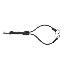 Velociti Gara Elasticated Leather Horse Running Martingale  ER1907