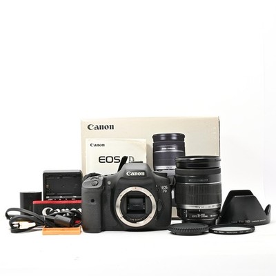Canon EOS 7D DSLR Camera Bundle EF-S 18-200mm IS USM lens, 9924 Shutter Feats