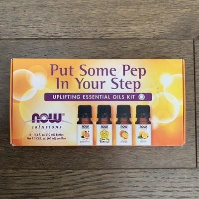 NOW UPLIFTING Essential Oils CHEER UP BUTTERCUP Grapefruit Lemon Orange 10mlEach