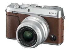 Fujifilm X-E3 Mirrorless Camera Single-Focal Length Lens Kit Brown