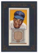 2009 Topps T-206 Jackie Robinson relic - game used memorabilia - Old Mill frame