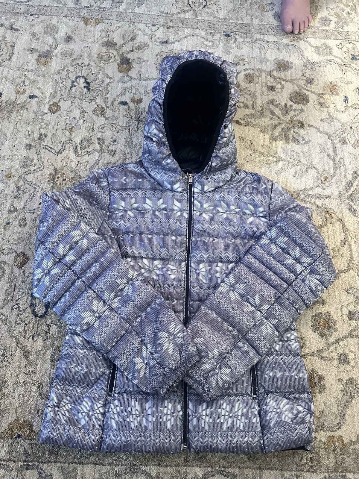 Halifax Traders Goose Down Puffer Jacket Women L … - image 1