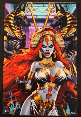 Gore Noir Extinction Highway Jackyl Queen Color Splash Variant AP1 Surtur Signed