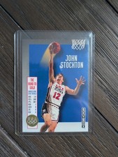 1992-93 Skybox - The Road to Gold John Stockton #USA3 USA Dream Team Olympics 