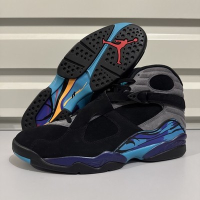 Nike Air Jordan 8 'Aqua' 2025 Men s Size 17 Retro Sneakers 305381-006 NEW
