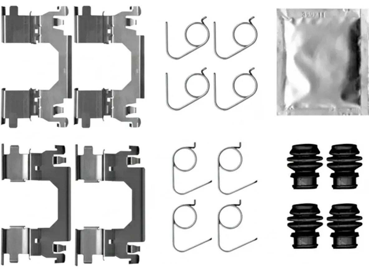 2x ✅Fits QUICK BRAKE QB109-0053 Accessory Kit, disc brake pad QB109- ⭐UK Seller⭐ - Image 8