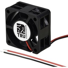 TRU COMPONENTS TC-13401692 TC-MX4020-12V0.08A Axial Fan 12V/DC 14.4m /h