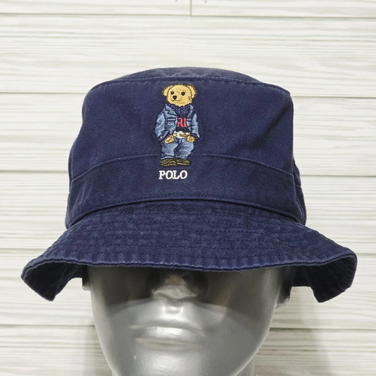 【POLO RALPH LAUREN】サファリハット L/XL ネイビー 美品♪ Polo Ralph Lauren Men's Blue Bucket Hats for sale | eBay