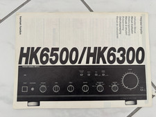 Original harman/kardon HK6500 / HK6300 Verstärker Bedienungsanleitung