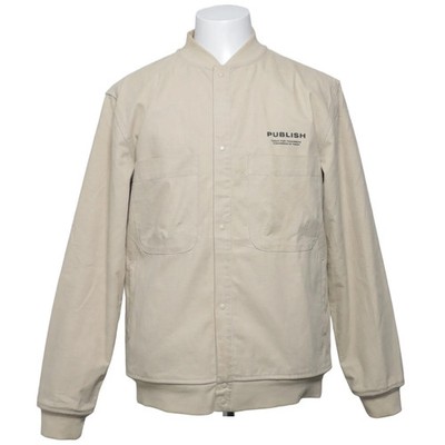 Publish, Jacke, Herren, Größe: L, Beige, Baumwolle/Polyester #4Z0