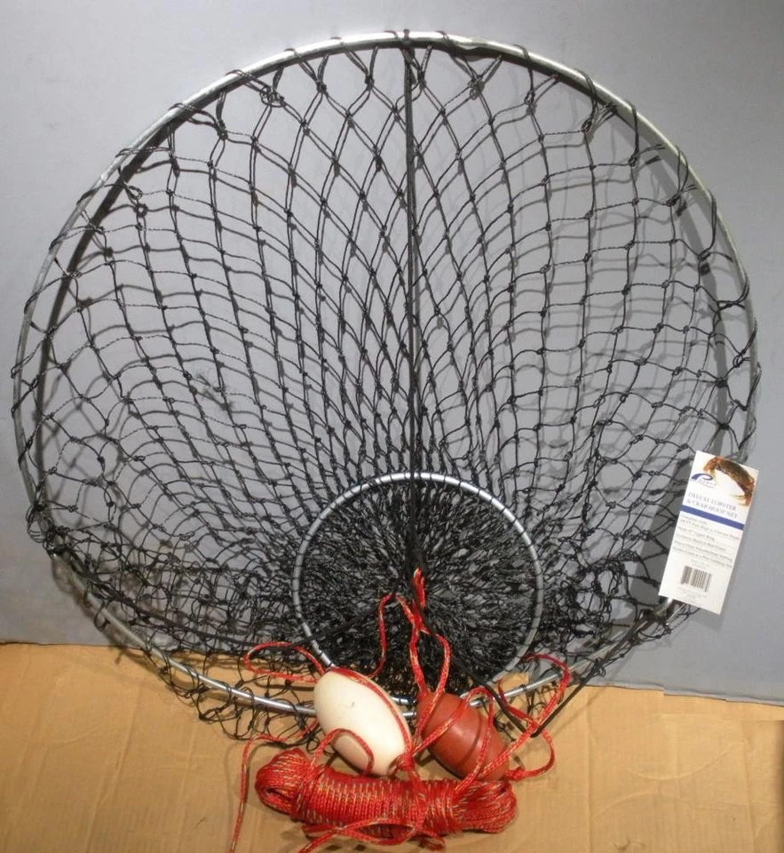 Red de aro de cangrejo Ami NE-102 con flotador 32" de diámetro Foto 2 de 2