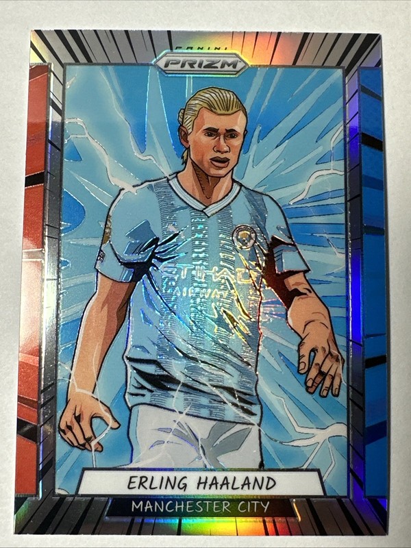 HAALAND MANGA Case Hit SSP 2023-24 Panini Prizm #1 Norway Legend Manchester City